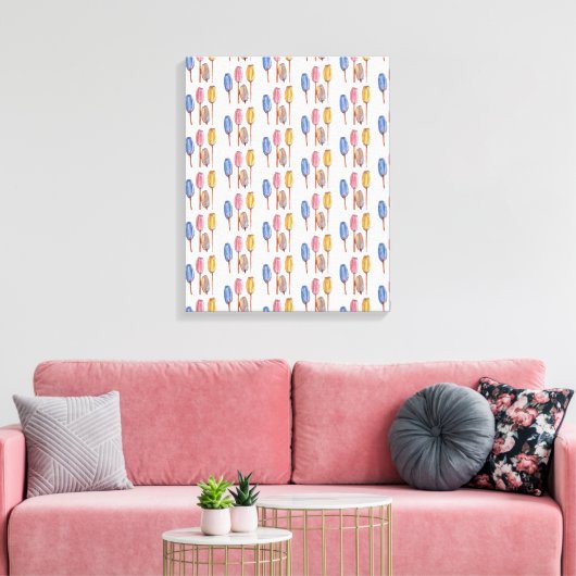 Tulpen Canvas Afdruk (Insitu (Woonkamer))