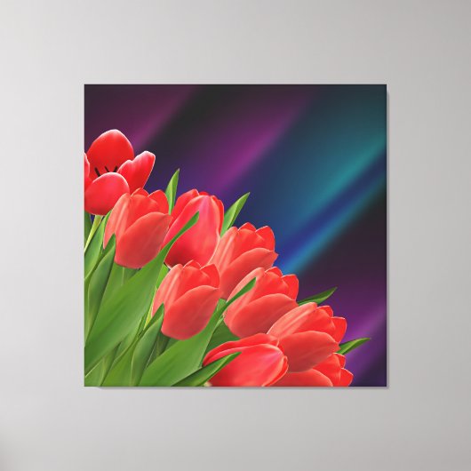Tulpen Canvas Afdruk (Voorkant)