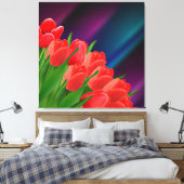 Tulpen Canvas Afdruk (Insitu (Slaapkamer))