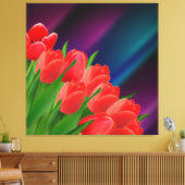 Tulpen Canvas Afdruk (Insitu (Woonkamer))