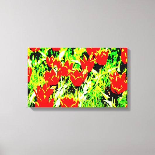 Tulpen Canvas Afdruk (Voorkant)