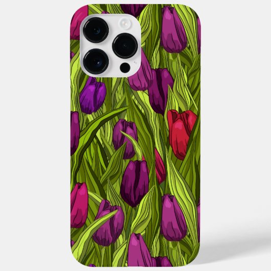 Tulpen Case-Mate iPhone Case (Achterkant)