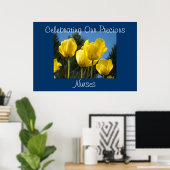 Tulpen Celebrating Our Precious Nurses posters (Thuiskantoor)