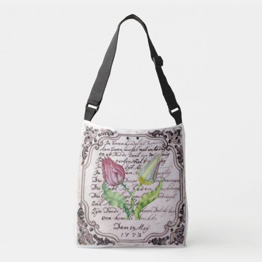 Tulpen Crossbody Tas (Voorkant)