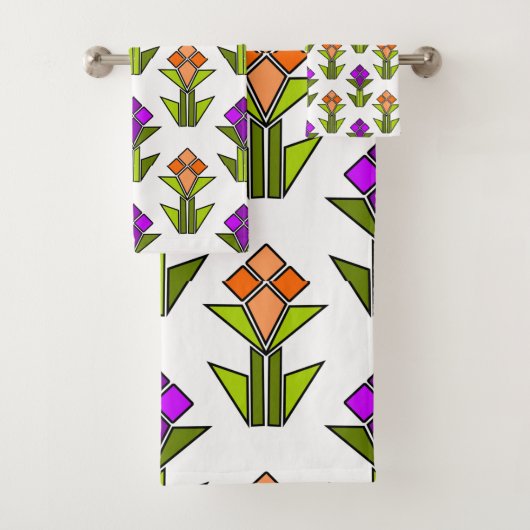 Tulpen Dadhanddoekset Bad Handdoek (Insitu)