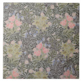 Tulpen, Daisies en Honeysuckle Tegeltje (Voorkant)