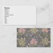 Tulpen, Daisies en Honeysuckle Visitekaartje (Voorkant / Achterkant)