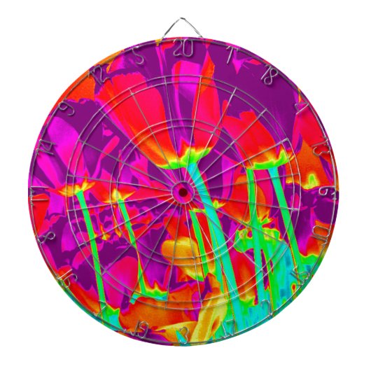 Tulpen Dartbord (Voorkant)