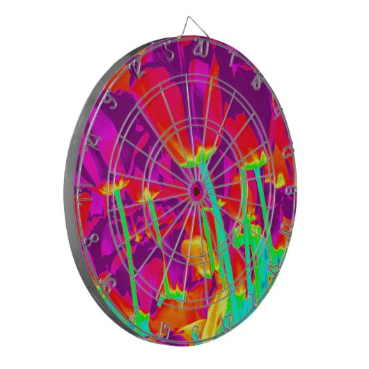 Tulpen Dartbord (Voorkant Links)