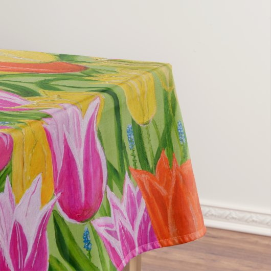 Tulpen Deksel Tafelkleed (Voorbeeld)