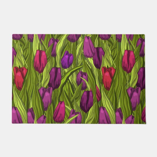 Tulpen Deurmat (Voorkant)