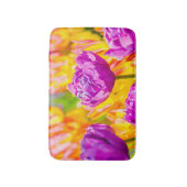 Tulpen die 12 kantelen badmat (Voorkant Verticaal)