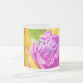 Tulpen die 12 kantelen matglas koffiemok (Center)