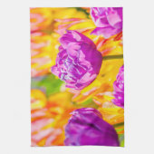 Tulpen die 12 kantelen theedoek (Verticaal)