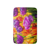 Tulpen die 12a kantelen badmat (Voorkant Verticaal)
