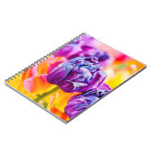 Tulpen die 14 kantelen notitieboek (Linkerzijde)