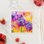 Tulpen die 14 kantelen servet (Insitu)