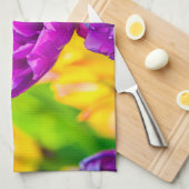 Tulpen die 15 kantelen theedoek (Quarter Fold)