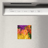 Tulpen die 16 kantelen magneet (Insitu (Vaatwasser))