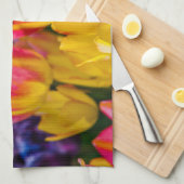 Tulpen die 16 kantelen theedoek (Quarter Fold)