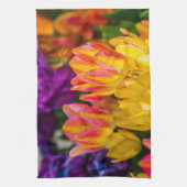 Tulpen die 16 kantelen theedoek (Verticaal)