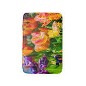 Tulpen die 17 kantelen badmat (Voorkant Verticaal)