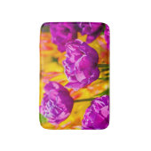 Tulpen die geweld betoveren badmat (Voorkant Verticaal)