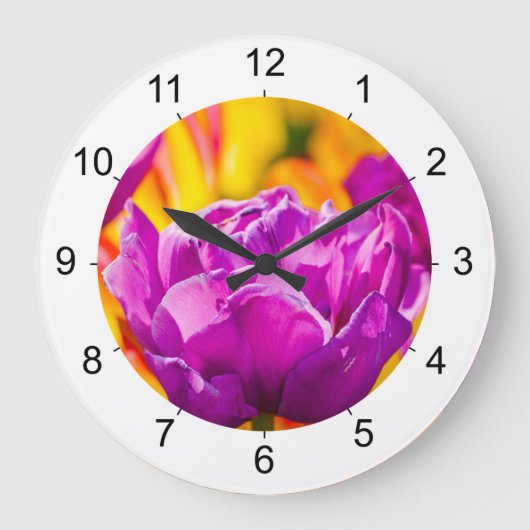 Tulpen die geweld betoveren grote klok (Voorkant)