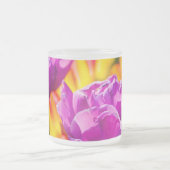 Tulpen die geweld betoveren matglas koffiemok (Center)