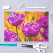 Tulpen die geweld betoveren tissuepapier (Craft)