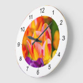 Tulpen die kantelen grote klok (Hoek)