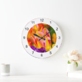 Tulpen die kantelen grote klok (Huis)