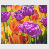 Tulpen die kleurrijk zijn cadeaupapier (Vlak)