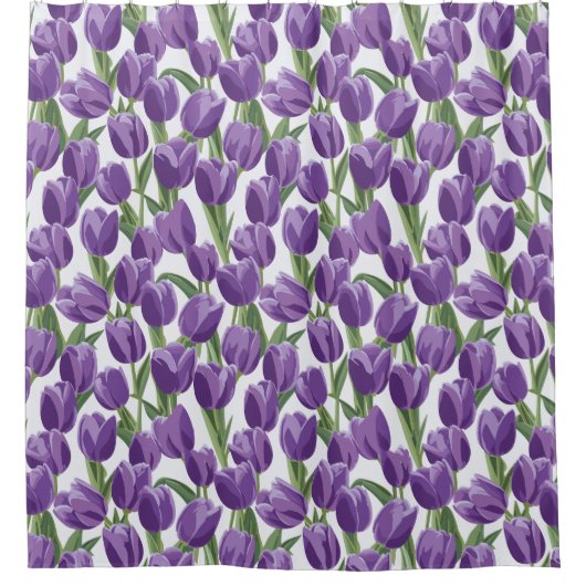 Tulpen Douchegordijn (Voorkant)