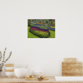 Tulpen, druifhyacint en narcissen, poster (Keuken)