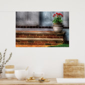 Tulpen - Een pot tulpen Poster (Keuken)