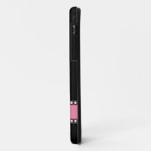 Tulpen en affodils Roze, gepersonaliseerde naam Case-Mate iPhone Case (Achterkant/links)