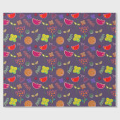  Tulpen en bloemen - Gift Wrap Cadeaupapier (Vlak)