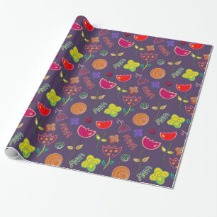 Tulpen en bloemen - Gift Wrap Cadeaupapier