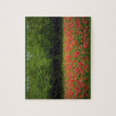 Tulpen en bomen legpuzzel (Verticaal)