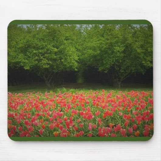Tulpen en bomen muismat (Voorkant)