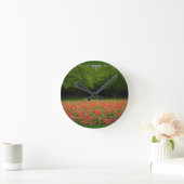 Tulpen en bomen ronde klok (Huis)