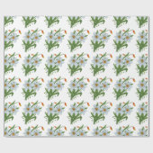 Tulpen en Daffodils Flowers Cadeaupapier (Vlak)