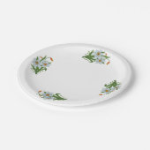 Tulpen en Daffodils Flowers Design 1 Papieren Bordje (Gekanteld)