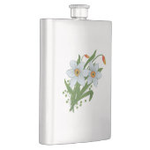 Tulpen en Daffodils Flowers Heupfles (Rechts)