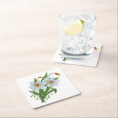 Tulpen en Daffodils Flowers Kartonnen Onderzetters (Insitu)