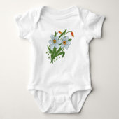 Tulpen en Daffodils Flowers Romper (Voorkant)