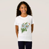 Tulpen en Daffodils Flowers T-Shirt (Voorkant volledig)