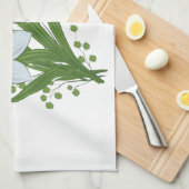 Tulpen en Daffodils Flowers Theedoek (Quarter Fold)