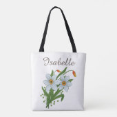 Tulpen en Daffodils Flowers Tote Bag (Achterkant)